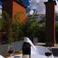 terrasse sur le toit 