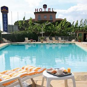 Best Western Les Vignes Blanches_Piscine Best Western Les Vignes Blanches_Piscine