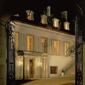 Château Hôtel André Ziltener_façade de nuit