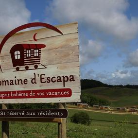 Domaine d'Escapa_entrée domaine