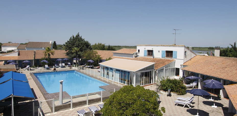 Auberge La Lagune - Vue aérienne