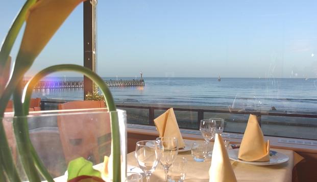 hotel La Crémaillère Côté Mer et Hôtel Côté JardinCourseulles sur Mer (14)