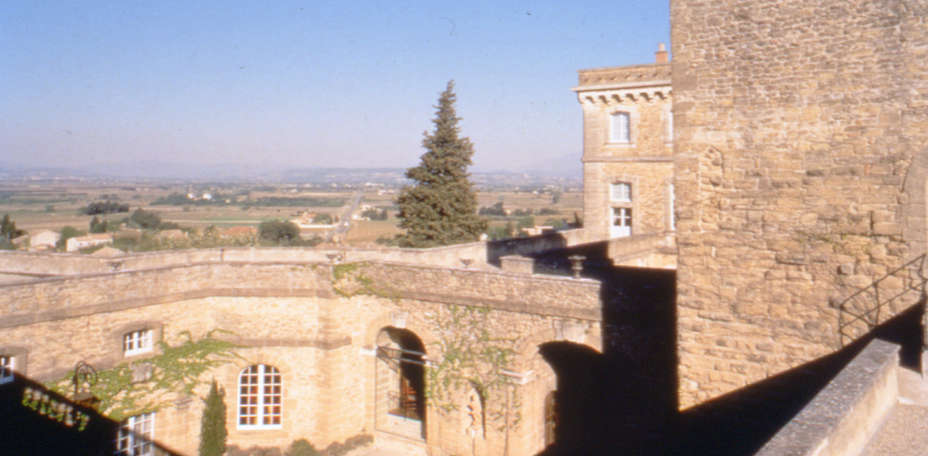 Château de Rochegude - Façade