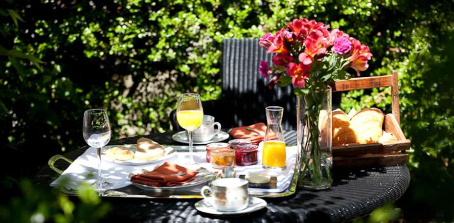 Hostellerie les Hauts de Sainte-Maure  - Terrasse