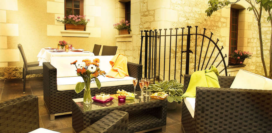 Hostellerie La Croix Blanche - Coin salon