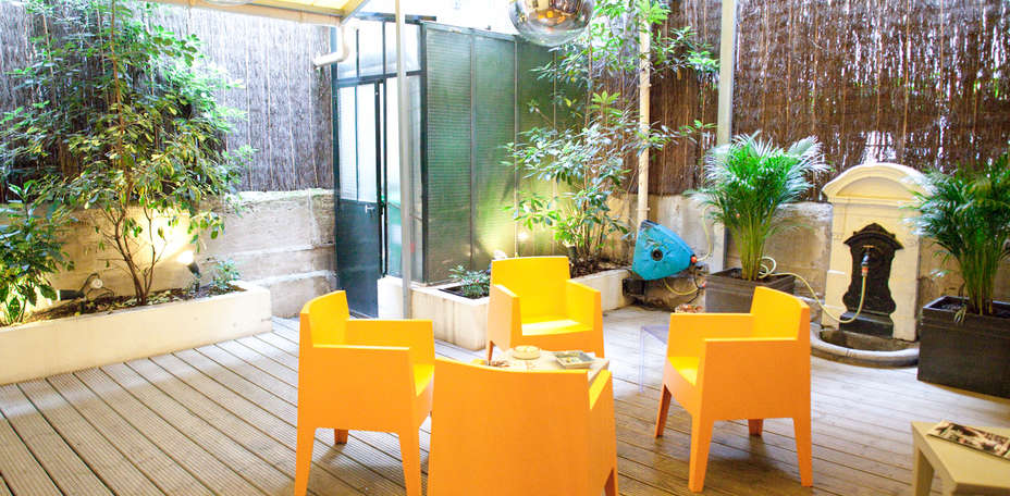 Hôtel Cervantes - Terrasse