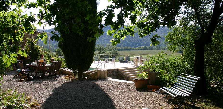 Mas de Luzière - Terrasse