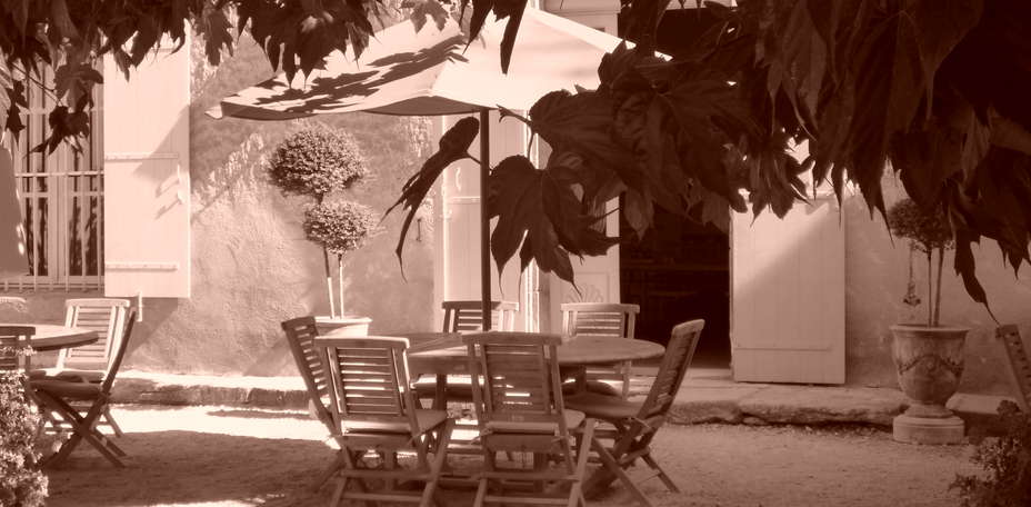 Domaine des Escaunes - Terrasse