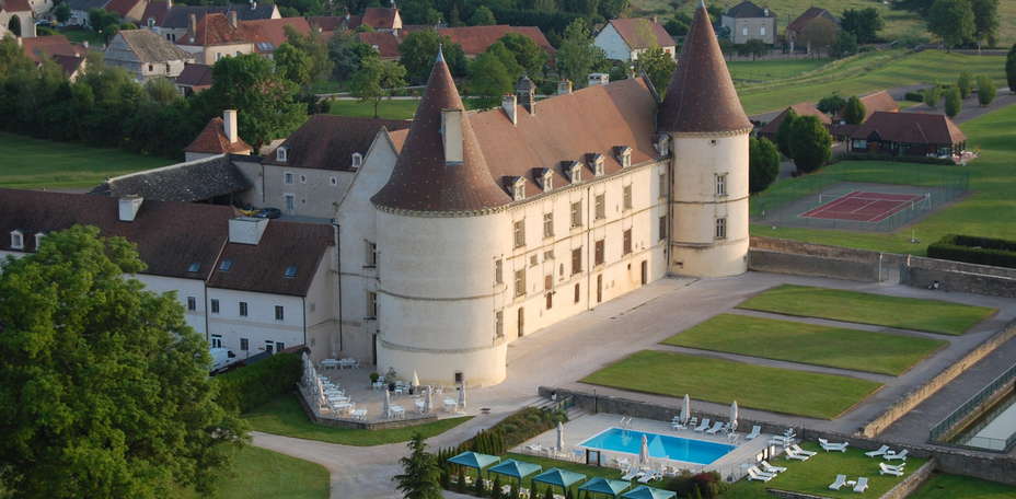Château de Chailly - Vue aérienne