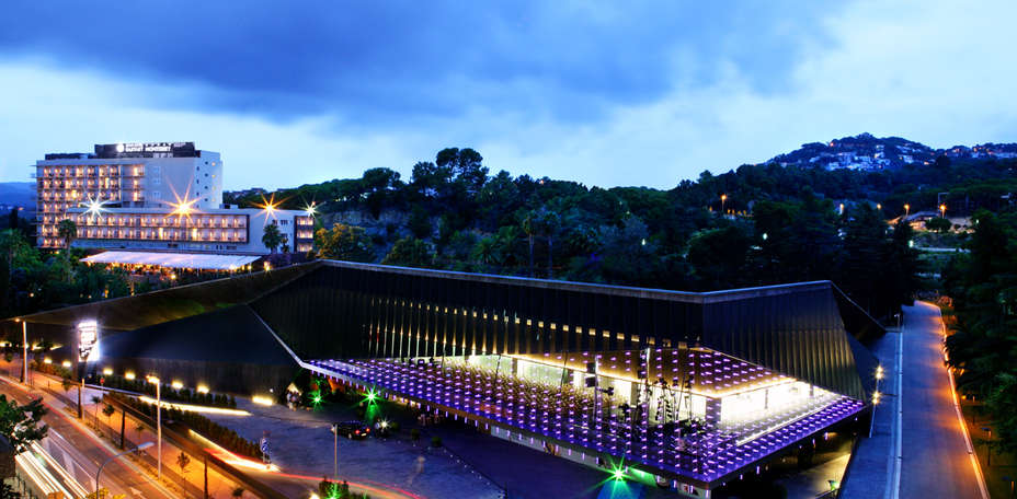Hotel Guitart Monterrey - Vue aérienne
