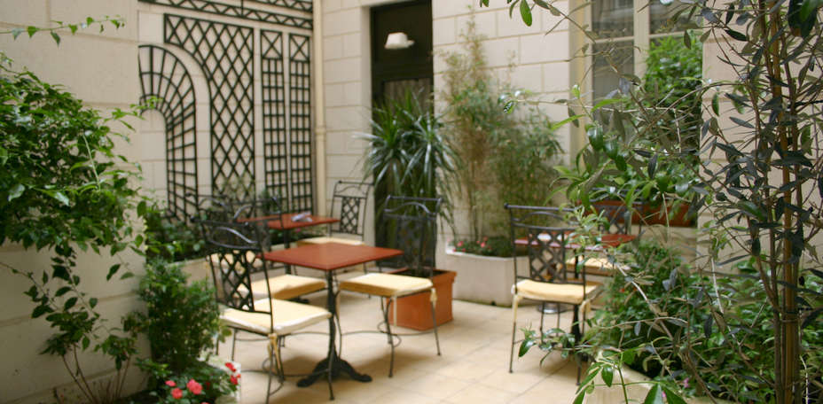 Hôtel Glasgow Monceau - Patio