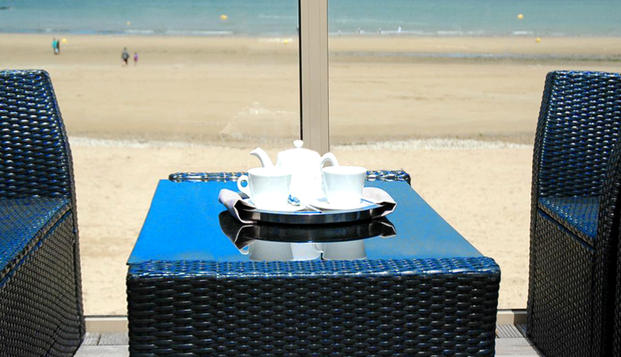 hotel La Crémaillère Côté Mer et Hôtel Côté JardinCourseulles sur Mer (14)