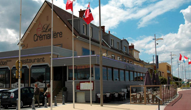 hotel La Crémaillère Côté Mer et Hôtel Côté JardinCourseulles sur Mer (14)