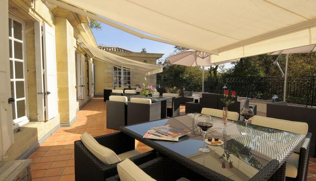 hotel La Réserve au Pavillon du Château RabaTalence (33)