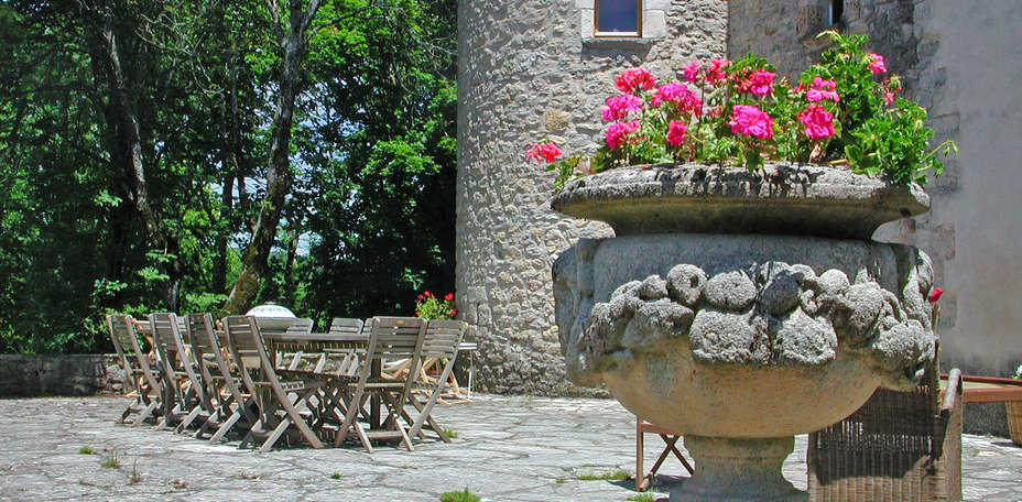 Château Du Cros - Terrasse