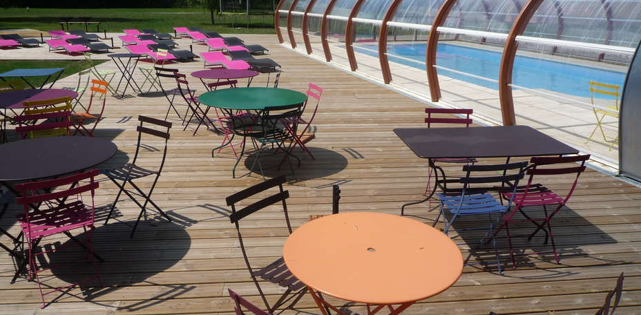Roulottes et Cabanes de la Champagne - Piscine int&eacute;rieure