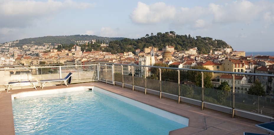 Clarion Grand Hôtel Aston Nice - Piscine ext&eacute;rieure