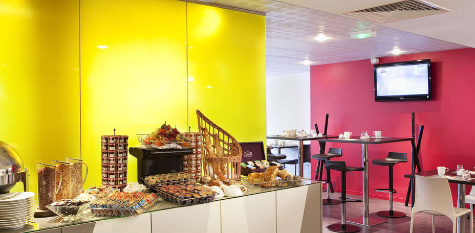 Hôtel Kyriad Prestige Thionville Centre - Salle de petit d&eacute;jeuner