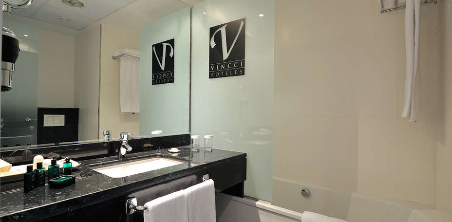 Hotel Vincci Málaga - Salle de bain standard
