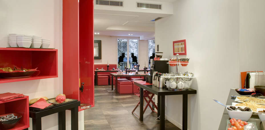 Chat Noir Design Hôtel (old) - Salle de petit d&eacute;jeuner
