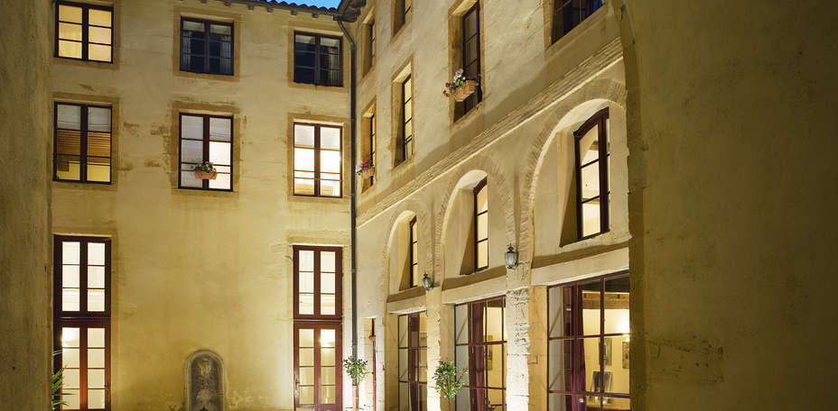 Hôtel Le Pavillon des Hôtes de Sorèze - Patio