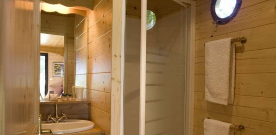 Roulottes de charme - Salle de bain