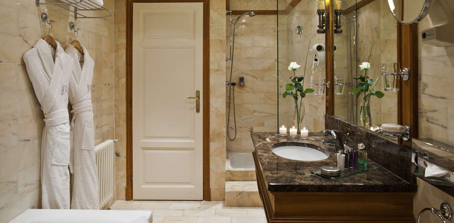 Hôtel Normandy Barrière - salle de bain