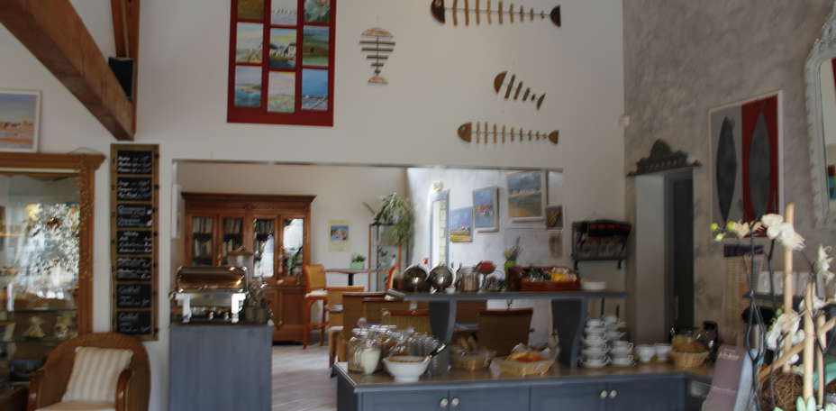 Hôtel Le Peu Breton - Ile de Ré - Salle de petit d&eacute;jeuner