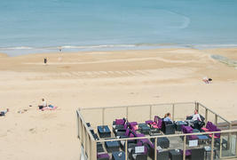 La Crémaillère Côté Mer et Hôtel Côté Jardin - Terrasse