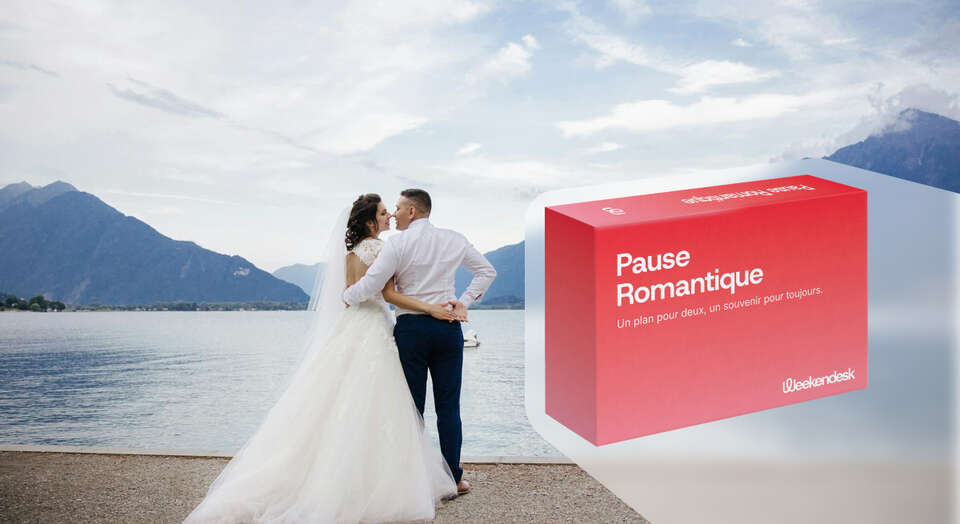 Coffret cadeau 'Vive les mariés ! Week-end d'exception' de Weekendesk, le parfait cadeau de mariage pour un couple.