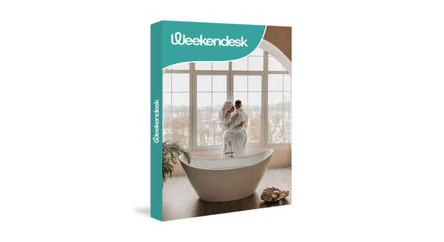 Coffret cadeau 'Week-end magique' de Weekendesk, l'expérience parfaite pour une escapade avec dîner et spa.