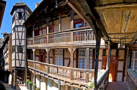 Wandel door de historische straatjes van Strabourg