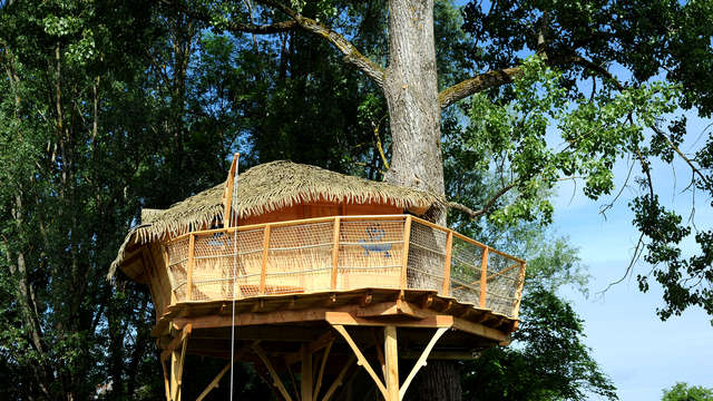 Week-end insolite dans une cabane dans les arbres, à 1h de Lyon