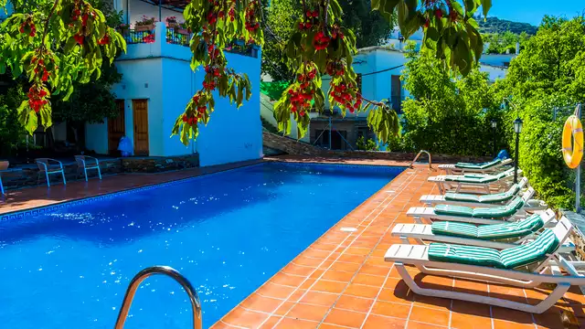 Hotel rural en Capileira, cerca de Pampaneira, en habitación superior