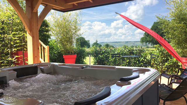 Week end Insolite Jouey avec accès spa privatif avec jacuzzi privé pour