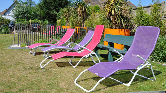 Week end romantico con cena di cappe sante normanne Saint-Jacques a Courseulles-sur-Mer