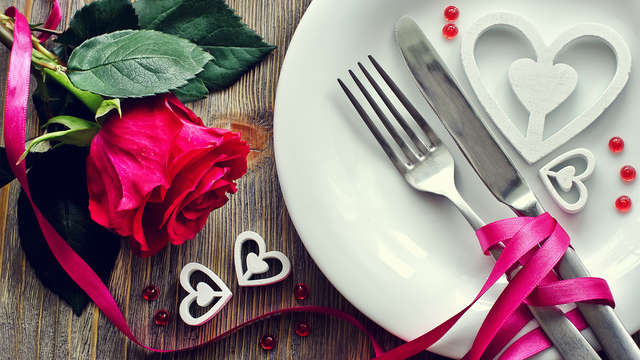 cena 4 portate per 2 adulti