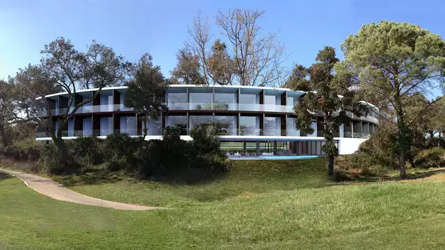Escapada de lujo con vistas al campo de golf y vermut