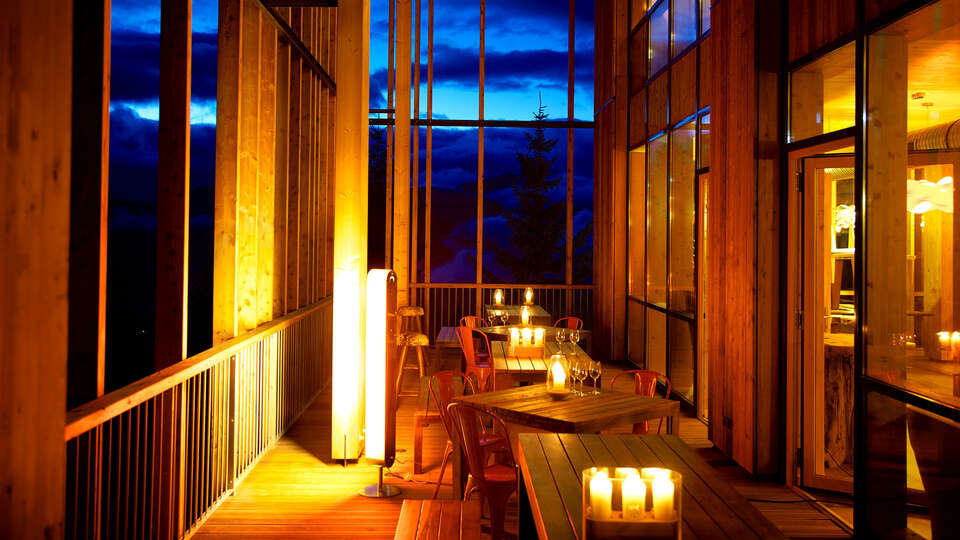 Gastronomia y vistas al Mont Blanc