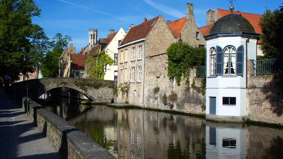 Cultuur charme en canal view in hartje Brugge