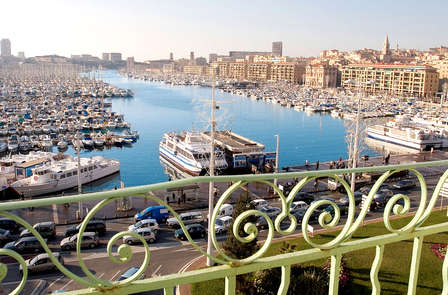 Point de chute idéal au cœur du Vieux Port de Marseille