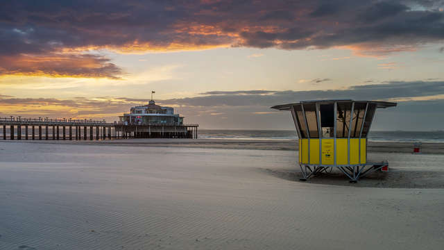 Prendre le soleil en famille à Blankenberge