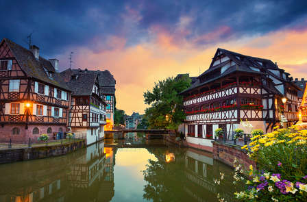 Authentieke sfeer in Straatsburg