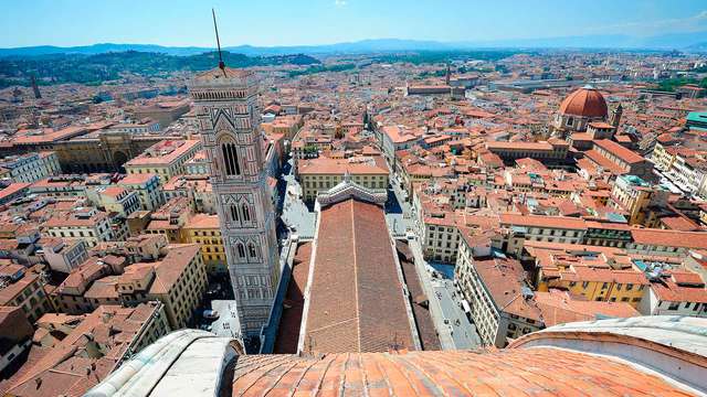 Recorre las calles históricas de Florencia