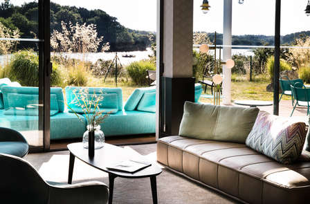 Escapade romantique avec champagne et macarons en chambre supérieure près de Lorient