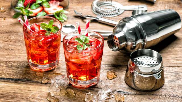 Welkomstcocktail voor 2 volwassenen