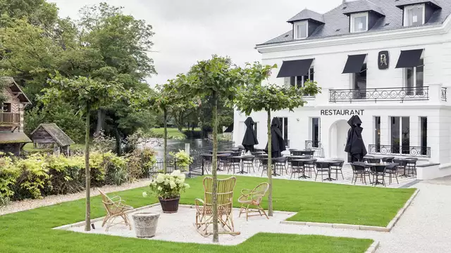 Soggiorno con cocktail in un affascinante boutique hotel vicino a Giverny