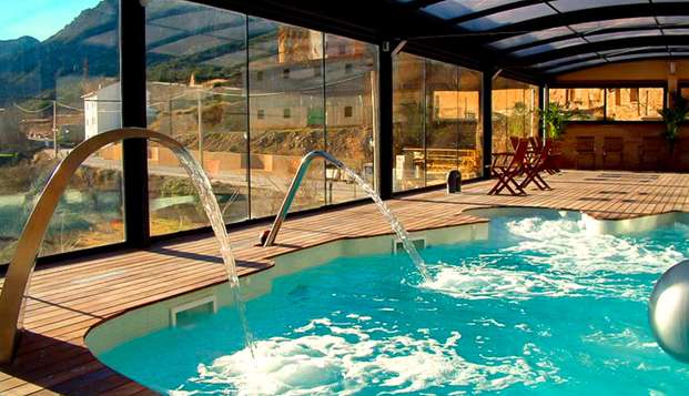 Cava, cena y spa en un entorno ideal del Maestrazgo