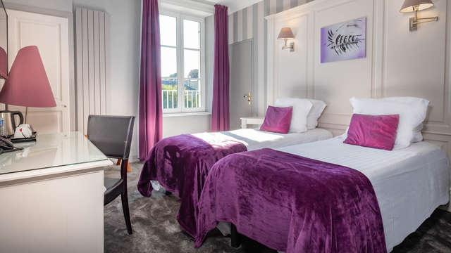 chambre triple deluxe vue ville