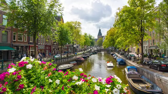 Visite de la ville d'Amsterdam